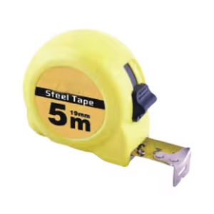 Mini cinta métrica retráctil Material ABS de acero inoxidable grueso Sistema de medidor imperial métrico conveniente para mediciones - Product Image 4