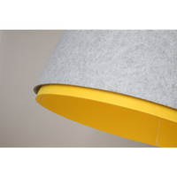 Kit de fabrication d'abat-jour DIY avec tissu en feutre PET, abat-jour blanc chaud, luminaire suspendu LED pour la maison, le bureau, garantie de 5 ans