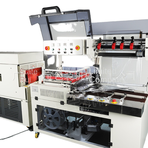 Machine de rétrécissement de coupe de cachetage entièrement automatique pour l'emballage de <span class=keywords><strong>film</strong></span> alimentaire facile à utiliser approvisionnement ventes mensuelles 1,000 pièces - Product Image 1