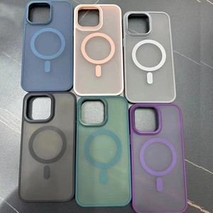 เคสโทรศัพท์แบบแม่เหล็กไร้สาย ลายเพชรอะคริลิกด้านแบบด้าน สำหรับ <span class=keywords><strong>Samsung</strong></span> S26 Ultra S25 S24 A16 A56 - Product Image 2