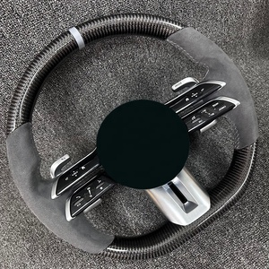 พวงมาลัยคาร์บอนไฟเบอร์สำหรับรถยนต์  ฝาครอบพวงมาลัยคาร์บอนไฟเบอร์  พวงมาลัยเกมส์สำหรับรถยนต์  พวงมาลัยพีซี สำหรับรถยนต์เมอร์เซเดส-เบนซ์ E260 - Product Image 5