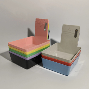 Đôi Micro yy011 Japi nha khoa phòng thí nghiệm lưu trữ & làm việc khay tiêm khuôn doanh thu hộp đầy màu sắc Nhựa A + lớp nha khoa công cụ - Product Image 5