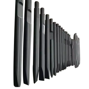 Bagger teile JCB Hydraulischer Stein hammer brecher 68mm Stumpfer Meißel 135mm 140mm Keil typ Werkzeug baumaschinen teile - Product Image 4