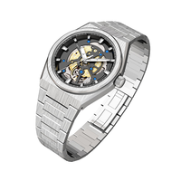 Montre de plongée automatique pour hommes, cadeau d'affaires élégant, logo personnalisé, marque de mode minimaliste de luxe