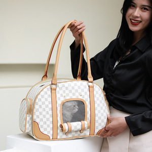 Bolso de Lujo Retro <span class=keywords><strong>para</strong></span> Mascotas, Transportín Compacto <span class=keywords><strong>para</strong></span> Perros y Gatos, Bolso Portátil Transpirable y Elegante <span class=keywords><strong>para</strong></span> Salidas. Personalizado - Product Image 2