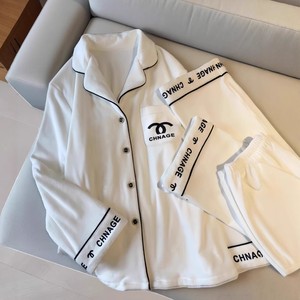 Set da Notte Termico Premium in Velluto per <span class=keywords><strong>Donna</strong></span>, Stile Lussuoso Leggero, Autunno/Inverno, Maniche Lunghe, Set per Casa, Dolce e Grazioso - Product Image 1