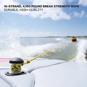 HH Wholesale Custom Logo Surfing Ropes Manufacturers Surf Ski Tow Braided Rope