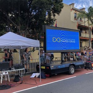 In magazzino all'aperto P3.91 rimorchio noleggio Led <span class=keywords><strong>Video</strong></span> parete schermo con Sola - Product Image 4