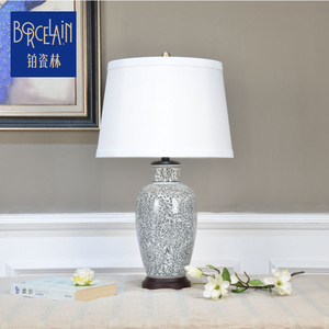 Lámpara <span class=keywords><strong>de</strong></span> mesa vintage <span class=keywords><strong>de</strong></span> cerámica para decoración del hogar, cortina <span class=keywords><strong>de</strong></span> tela para hotel, servicio <span class=keywords><strong>de</strong></span> garantía comercial - Product Image 2