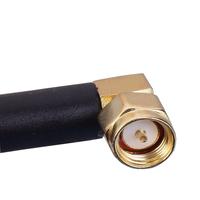 Antenne WIFI SMA-m, connecteur à angle droit 90 degrés, antenne à poussoir