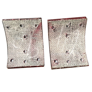 Plaquettes de frein à tambour série YWZ-400 haute résistance à l'usure, garniture de friction résistante à l'usure - Product Image 1