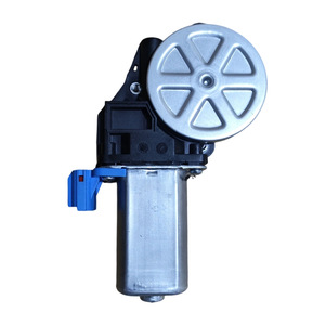 Motor de tres orificios personalizado de 12V 24V con siete u ocho dientes planos para reemplazo y reparación de elevalunas - Product Image 2