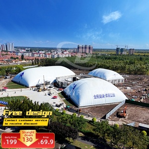 Bán hàng nóng PVC không khí <span class=keywords><strong>Dome</strong></span> chất lượng vật liệu xây dựng cho linh hoạt bóng chuyền đào tạo tham vọng người chơi - Product Image 1