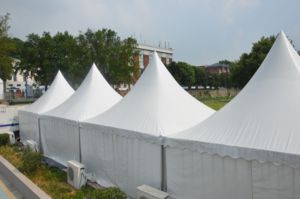 เต็นท์<span class=keywords><strong>เจดีย์</strong></span>สีขาวสำหรับงานหนักสำหรับงานแต่งงาน - Product Image 4