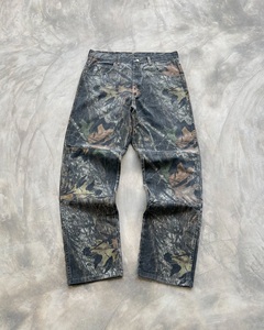 Pantalon Vintage Logo Personnalisé Pantalon avec Poche Style Décontracté Jambe Droite Couleur Bloquant Patchwork Lâche Pantalon <span class=keywords><strong>Cargo</strong></span> en Velours Côtelé Hommes - Product Image 5