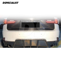 Dspecialist Style Diffuseur de pare-chocs arrière en fibre de carbone pour Lexus IS-F IS250 IS300 IS350 F Sport Base 2013-2016
