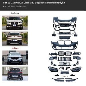 Kit Carrozzeria Modificato per <span class=keywords><strong>BMW</strong></span> Serie <span class=keywords><strong>X4</strong></span> 19-24, Versione Normale Go2 G02, Aggiornamento X4M <span class=keywords><strong>X4</strong></span> MT Sport, Paraurti e Kit Carrozzeria - Product Image 3