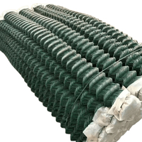 Clôture en treillis métallique vert à prix d'usine |   Maille métallique résistante aux UV de 1,5 m x 20 m |   Clôture de délimitation personnalisée pour l'aménagement paysager municipal