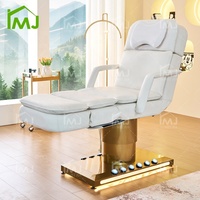 Table de massage électrique de luxe pour esthéticienne, lit de beauté, lit de salon de cosmétiques, lits pour extensions de cils