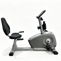 Vélo d'exercice inclinable TOPFIT, vélo d'appartement magnétique, 8 niveaux, équipement d'entraînement de fitness à domicile