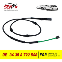 SENP 34356792568 34356789080 Sensor de desgaste electrónico de pastillas de freno delantero para BMW X5 F15 X6 F16