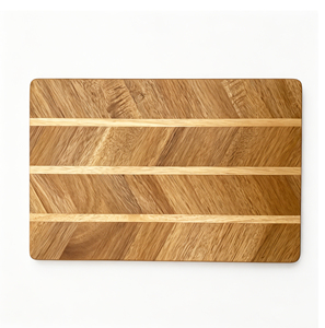 Planche à découper en <span class=keywords><strong>bois</strong></span> d'acacia et caoutchouc, double face, qualité alimentaire, pour cuisine - Product Image 3