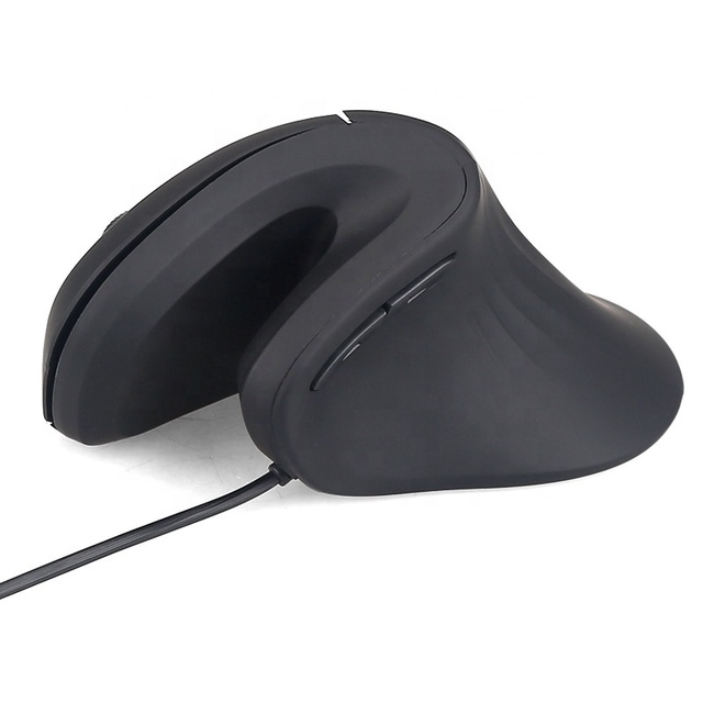 New Style Type C Vertical Wireless Mouse Ergonomic Upright Design Laptop Computer Pad Desk Rechargeable 2.4G RBG Light Mice