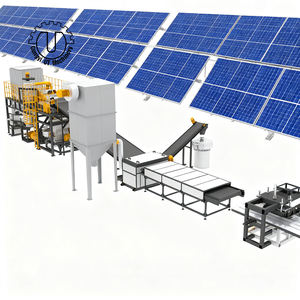 Línea de Producción de Reciclaje de Paneles Solares Industriales con Motor y Rodamientos, Alta Tasa de Separación del 99%, Capacidad de 200-1000 kg/h - Product Image 1