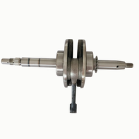 Vente en gros d'usine, performance stable, vilebrequin en acier forgé 48-58HRC pour pièces de moteur de moto Yamaha Aerox