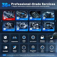 Escáner Bidireccional OBD2 XTOOL D7 V2.0 Herramienta de Diagnóstico Automotriz para Todos los Sistemas con Programador de Llaves, Más de 36 Funciones de Reinicio, Codificación de Inyectores y FCA