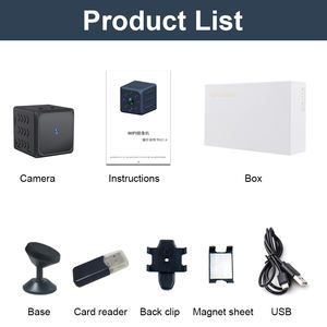 Cámara <span class=keywords><strong>Web</strong></span> WiFi Portátil CMOS de 3MP de Alta Calidad WD5, Venta Directa de Fábrica, Tarjeta SD, Visión Nocturna Automática, Detección de Movimiento, Video - Product Image 6