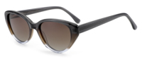 UAN UAI Nouvelles lunettes de soleil polarisées pour femmes, verres teintés océan, personnalisables, style œil-de-chat tendance
