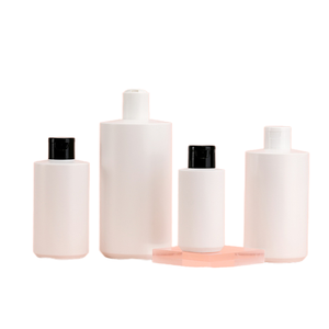 Envase de Plástico PET Cilíndrico al por Mayor con Tapa de Rosca, 100 ml, Vacío, Blanco, para Cosméticos, Champú, Loción, Tónico - Product Image 1