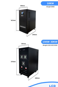 Sistema Solar de 10KW-15KVA, 96V a 220V /230V, inversor fuera de la red de onda sinusoidal pura para instalaciones solares, hogar/camión/uso Industrial - Product Image 4
