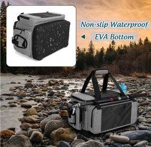 Free Sample Waterproof Good Quality Durable Fishing Bait Shoulder Fishing Bag With <b>Tackle</b> <b>Box</b> Bag Storage and Rod Holder - Product Image 4
