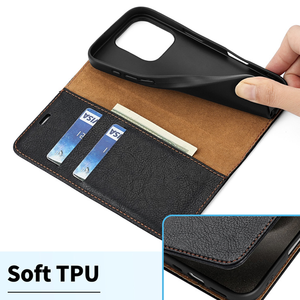 Portafoglio in TPU in pelle personalizzato per Samsung S25 S24 S23 S25 Ultra con Business Design custodia per telefono cellulare modello Edge - Product Image 5