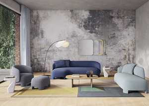 Elegante Sofá Envolvente Contemporáneo, Sofá de 3 Plazas Estructurado de Lujo para Proyectos de Villas - Product Image 2