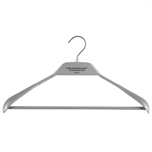 Percha metálica con barra para almacenamiento y organización de ropa - Product Image 2