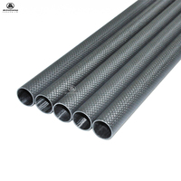Tube en fibre de carbone 3K 100% ultra-léger, longueur et diamètre personnalisables, pour équipement sportif