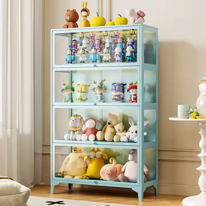 Prix usine vitrine en verre Otaku étagère <span class=keywords><strong>pour</strong></span> figurines de <span class=keywords><strong>manga</strong></span> d'anime vitrine de collection acrylique <span class=keywords><strong>pour</strong></span> voitures miniatures - Product Image 2