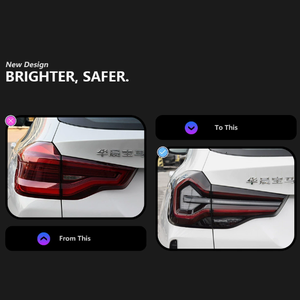 Nouveau kit de conversion de feux arrière amélioré pour BMW X3 G08 Série 3 2018-2021, LED DRL Jaune Blanc 12V, Garantie 1 an, Universel ISO9001 - Product Image 5