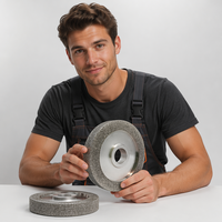 Fabricant d'équipements de machine à affûter les lames de scie à ruban en bois avec meule abrasive fine en résine diamantée électroplaquée sur mesure