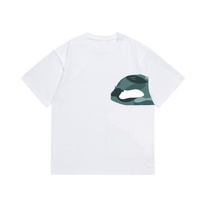 Camisetas de gran venta para hombre, estilo europeo y estadounidense, de 250g, 100% algodón, ecológicas, transpirables, Bapee - Product Image 3