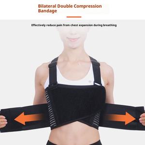<span class=keywords><strong>Ceinture</strong></span> de fixation réglable pour fracture <span class=keywords><strong>thoracique</strong></span> postopératoire, sangle de compression respirante pour la poitrine - Product Image 2
