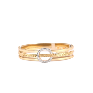 Brazalete de Moda en Acero Inoxidable 316L con Baño de Oro PVD, Joyería Sostenible y Resistente - Product Image 2
