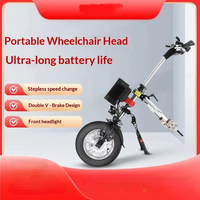Accessoires de fauteuil roulant sportif légers de haute qualité, handbike électrique avant pour la rééducation thérapeutique