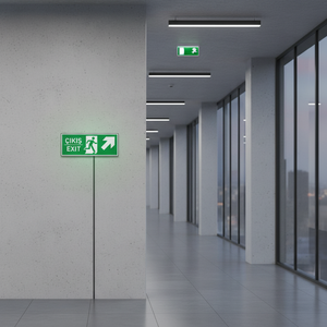 Señalización Fotoluminiscente Dekota de 3mm con Flecha Ascendente a la Derecha, Luz LED para Interiores/Exteriores, Fuente SMD de 220V, Clasificación IP65 - Product Image 5