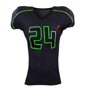 Vêtements de sport, maillot de football américain pour hommes, prix raisonnable, taille plus, uniformes de football américain à manches courtes en vente - Product Image 2