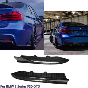 Faldones Laterales de Fibra de Carbono Estilo OTD para la Parte Trasera del Parachoques de la Serie 3 F30/M3 F80 Sedán 2013-2019 - Product Image 2