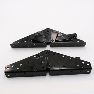 Bisagras para Sofá Cama Fh de 230 mm, Color Negro Electroforético, 260 mm, Plegables de Doble Uso con Respaldo Ajustable - Product Image 1